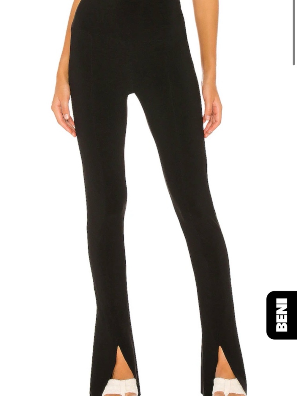 Black Spat Leggings